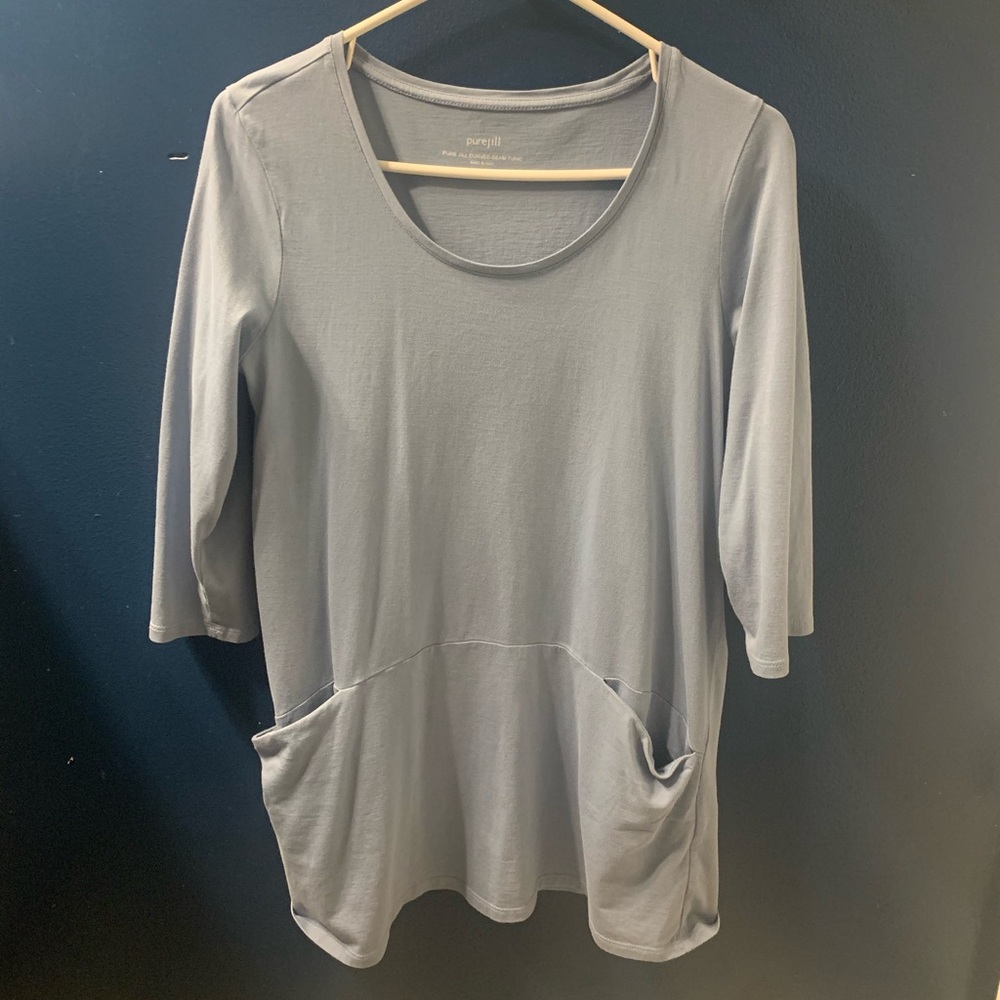 purjill mid length tee